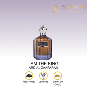 Parfum arabesc I Am the King, Ard Al Zaafaran, apa de parfum 100 ml, barbati - Original Dubai