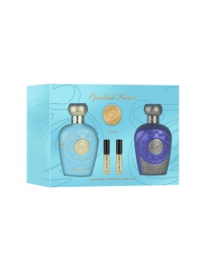 Set Parfum Lattafa Opulent Dubai 100 ml & Opulent Blue Elixir 100 ml Gift Set - Original Dubai