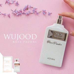 Apa de parfum Adyan, WUJOOD ROSE POUDRE, unisex, 100ml - Original Dubai - Img 3