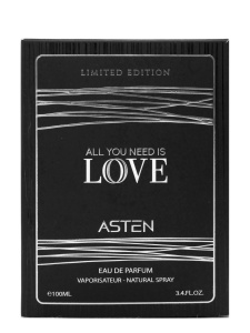Apă de parfum All you need is love, Asten, barbati, 100 ml - Original Dubai - Img 5