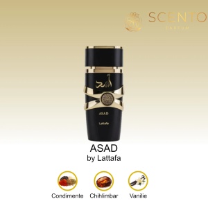 Apă de parfum Asad by Lattafa, barbati, 100ml - Original Dubai