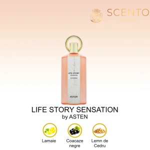 Apă de parfum Asten, Life Story Sensation, femei, 100ml - Original Dubai