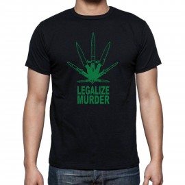 Тениска "LEGALIZE MURDER"