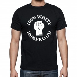 Тениска 100% WHITE