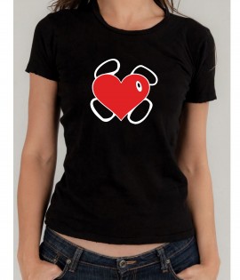 Дамска тениска "Сърце"