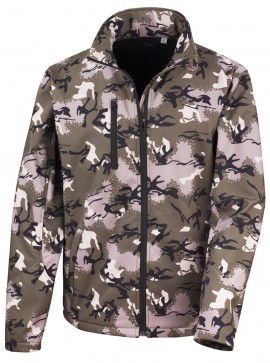 CAMO SOFT SHELL JACKET