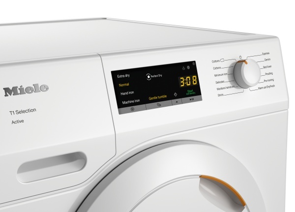 Uscător de rufe Miele TSA 233 WP Active 7 kg Alb lotus - Img 3