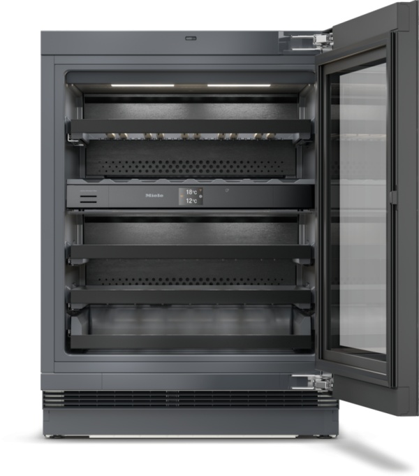 Racitor vinuri Miele KWTUS 7096 E Negru Obsidian (sticlă) - Img 2