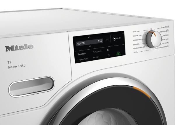 Uscător de rufe Miele TWL 680 WP Steam &amp; 9kg Alb lotus - Img 3