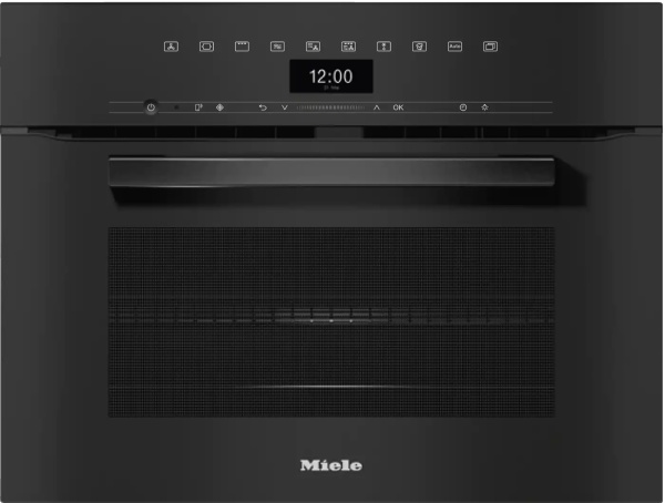 Cuptor combi electric cu microunde Miele H 7440 BM Black 45cm - Img 2