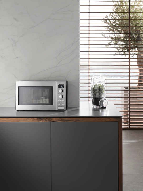Cuptor cu microunde de sine stătător Miele M 6012 SC Oţel inoxidabil - Img 5