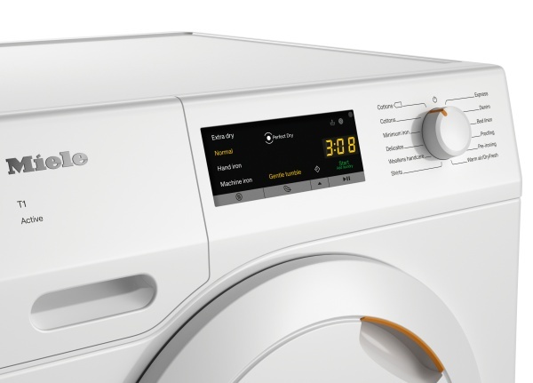 Uscător de rufe Miele TCA 230 WP Active 7kg Alb lotus - Img 3
