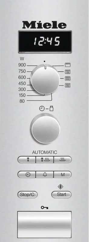 Cuptor cu microunde de sine stătător Miele M 6012 SC Oţel inoxidabil - Img 2