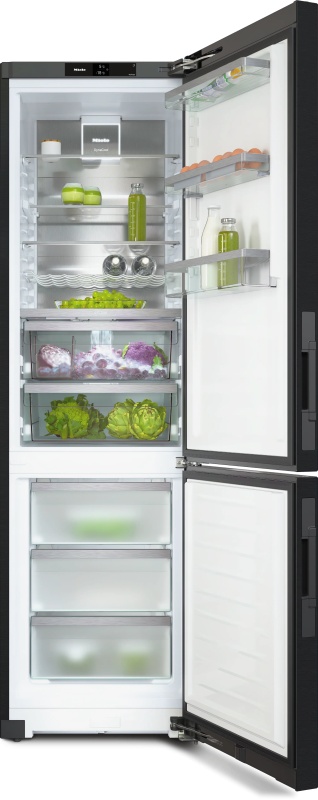 Combină frigorifică de sine stătătoare Miele KFN 4898 A-20 D BlackSteel - Img 2