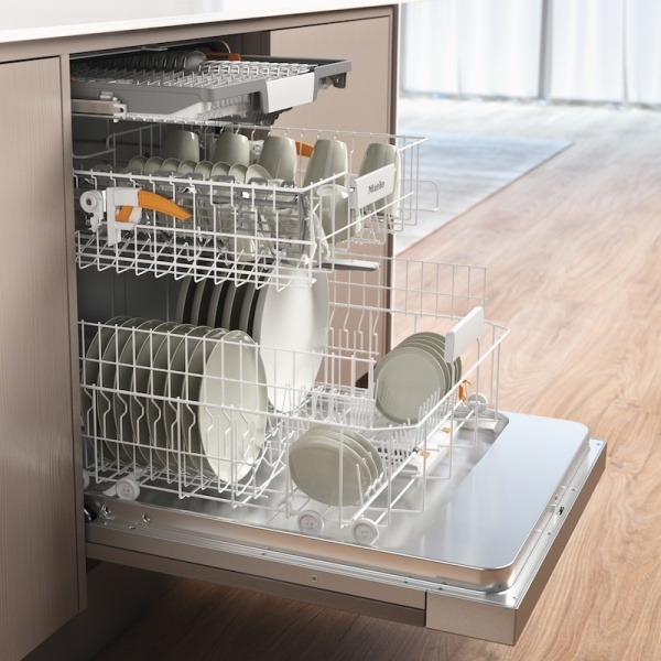 Mașină de spălat vase partial integrată G 5811 SCi ED Active Plus oțel inoxidabil CleanSteel - Img 3