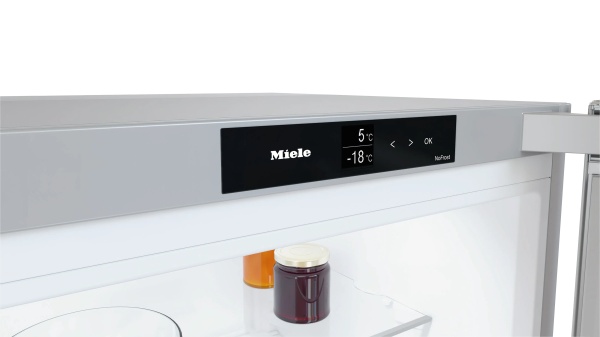 Combină frigorifică de sine stătătoare Miele KFN 4375 BD Aspect de inox - Img 4