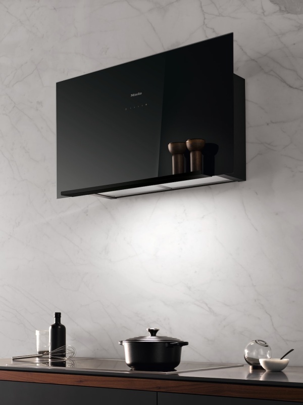 Hota de perete Miele DA 9092 W Screen Black - Img 4