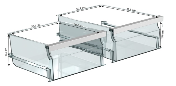 Combină frigorifică de sine stătătoare Miele KFFD 6765 Inox/CleanSteel French Door - Img 4