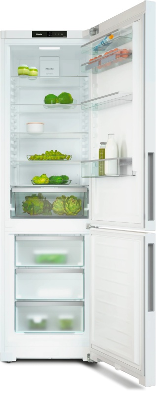 Combină frigorifică de sine stătătoare Miele KFN 4395 AD Alb - Img 2
