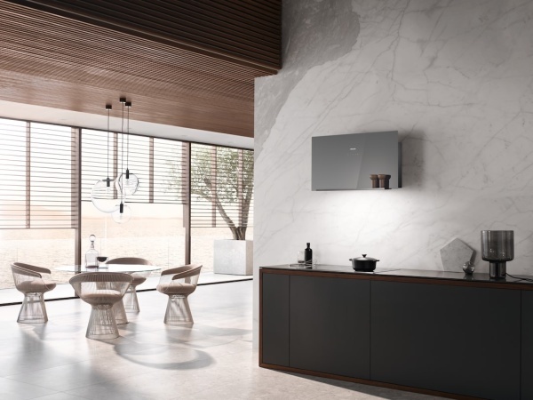 Hota de perete Miele DA 9092 W Screen Grey - Img 5