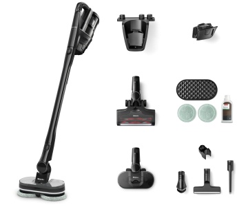 Aspirator de mână fără fir Miele Triflex HX3 Aqua Negru obsidian