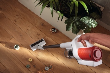 Aspirator de mână fără fir Miele Duoflex HX1 Roșu teluric - Img 6
