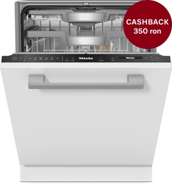Mașină de spălat vase Miele G 7674 SCVi AutoDos Excellence Negru obsidian