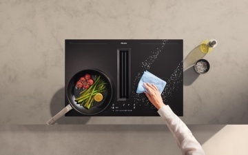 Plită cu inducție cu hotă integrată KMDA 7876 FL-A MattFinish - Img 4