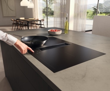 Plită cu inducție cu hotă integrată Miele KMDA 7876-1 FL MattFinish - Img 5