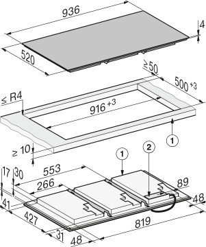 Plită cu inducție Miele KM 8695 FL MattFinish - Img 5
