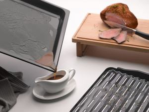 Accesoriu grill și rotisor pentru tava de cuptor HUBB - Img 2