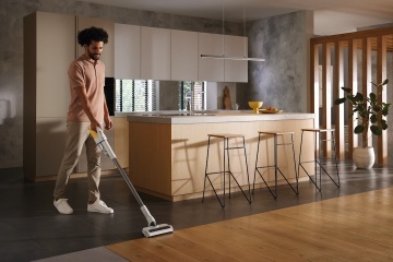 Aspirator de mână fără fir Miele Duoflex HX1 Galben apus - Img 5