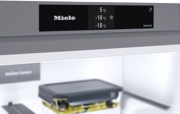 Combină frigorifică de sine stătătoare Miele KFFD 6741 Inox/CleanSteel French Door - Img 4