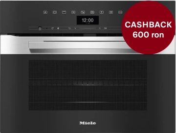 Cuptor combi electric cu microunde Miele H 7440 BM EDST 45cm