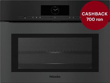 Cuptor combi electric cu microunde Miele H 7840 BMX BLACK MATT