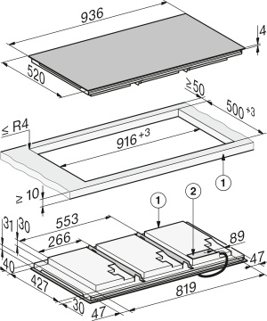 Plită cu inducție Miele KM 8895 FL Diamond&MSense - Img 6