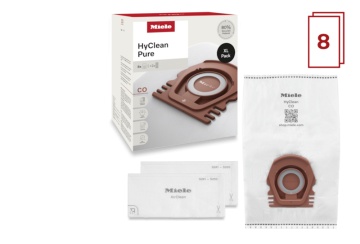 Saci pentru aspirator 8 bucati CO XL HyClean Pure pentru modele Guard M1. - Img 2