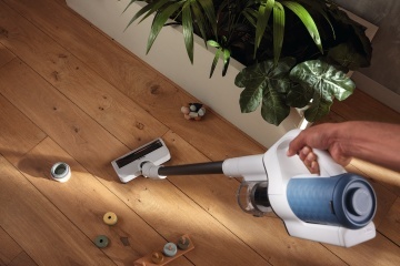 Aspirator de mână fără fir Miele Duoflex HX1 albastru Nordic - Img 6