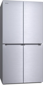 Combină frigorifică de sine stătătoare Miele KFFD 6741 Inox/CleanSteel French Door