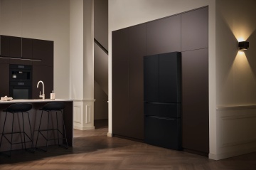 Combină frigorifică de sine stătătoare Miele KFFD 6867 Negru obsidian mat French Door - Img 8