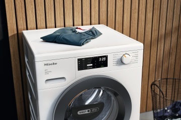 Mașină de spălat cu uscător Miele WTD 160 WCS 8/5 kg Alb lotus - Img 4