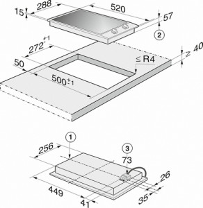 Plita inductie ProLine CS 1212-1 I CombiSet - Img 2