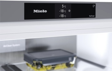 Combină frigorifică de sine stătătoare Miele KFFD 6765 Inox/CleanSteel French Door - Img 5