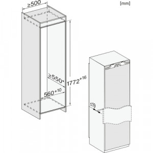 Congelator incorporabil FNS 7770 E - Img 2