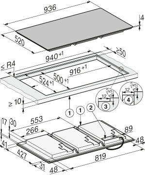 Plită cu inducție Miele KM 8695 FL MattFinish - Img 6