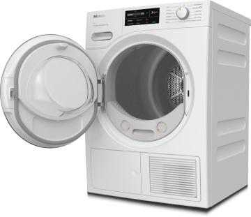 Uscător de rufe Miele TWL 680 WP EcoSpeed & Steam & 9kg Alb lotus - Img 2