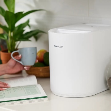 Aparat de reciclare a resturilor alimentare FoodCycler Eco 3, fără miros, 3,5 l, ciclu 4-9 ore, alb - Img 4