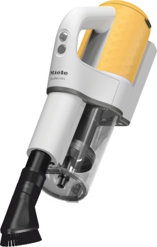 Aspirator de mână fără fir Miele Duoflex HX1 Galben apus - Img 3