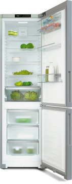 Combină frigorifică de sine stătătoare Miele KFN 4395 BD Aspect de inox - Img 2