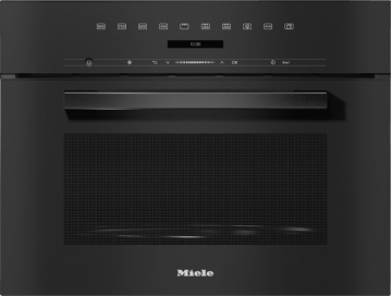 Cuptor cu microunde Miele M 7244 TC Negru obsidian VitroLine incorporabil